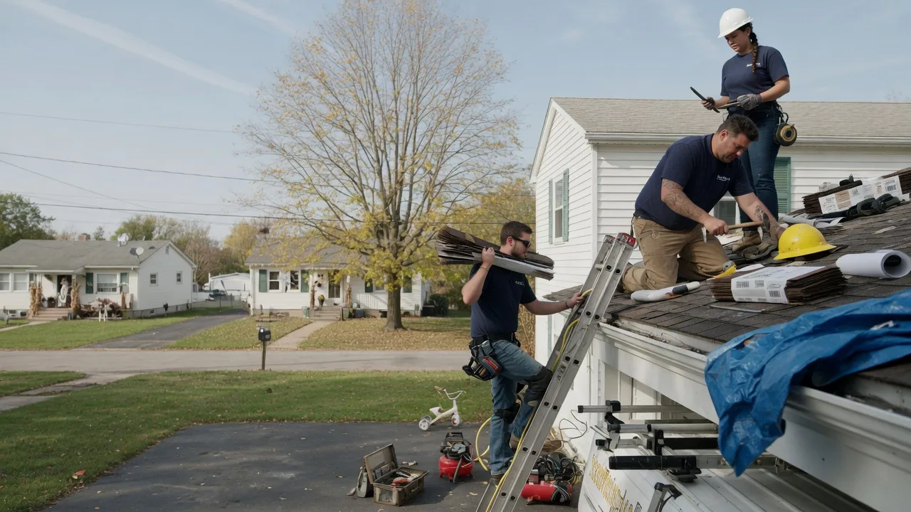 Local Roofing Contractors in Osawatomie, KS near me